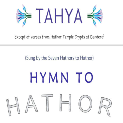 Hymn to Hathor